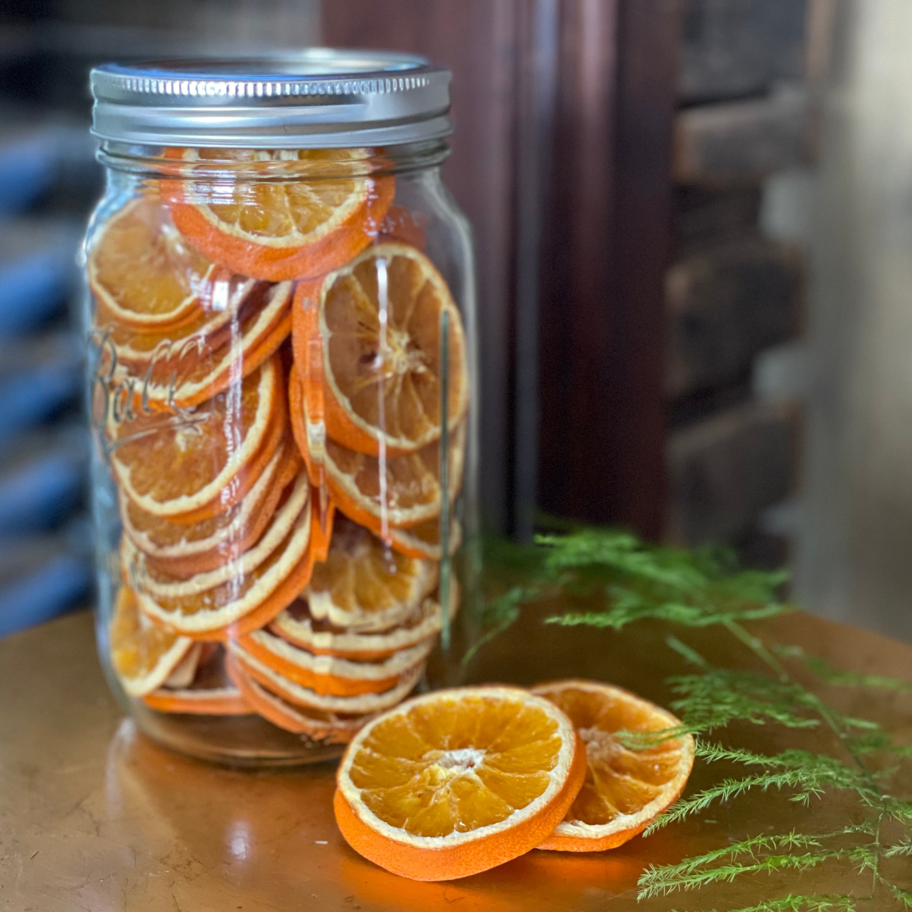 Dehydrated Orange Slices for Decor