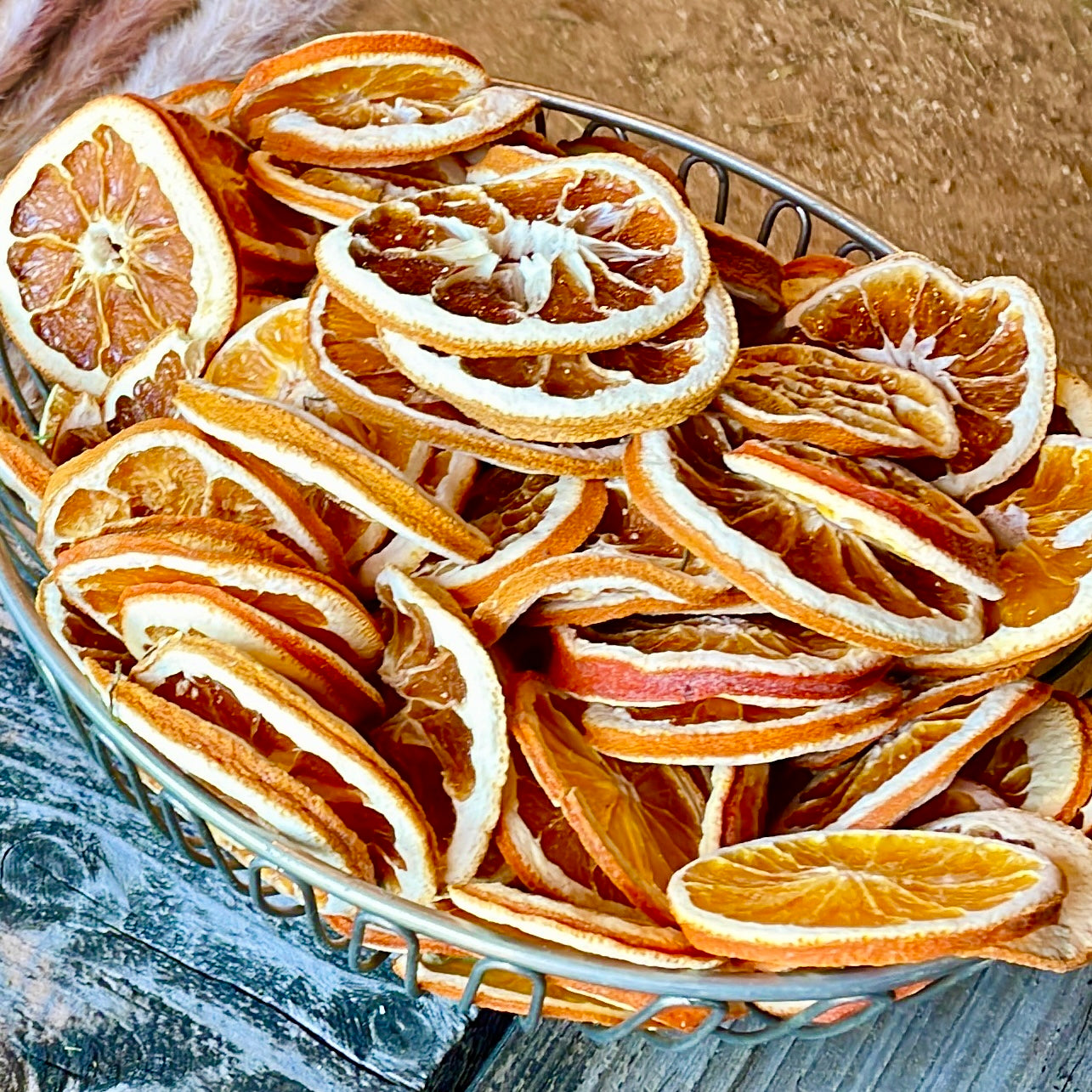 Dehydrated Orange Slices for Decor